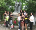 Казанлък: Кандидатките за короната на Царица Роза '2012 почетоха братята Кирил и Методий