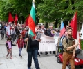 Внучка на сержант от Съветската армия, положил кости в Стара Загора, се включи в шествието на Безсмъртния полк под липите