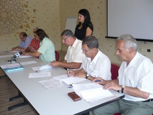 Подписването на учредителния за "Съюз Стара Загора" документ.