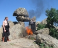 На Мегалита посрещнаха лятото с огън, слънце и тракийски ритуал
