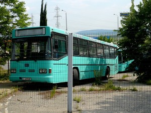 Автобусите на "Юнион Ивкони" все още чакат отблизо развитието (или финала?) на транспортната сага в Стара Загора.