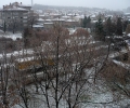 Първият сняг в Стара Загора не създава проблеми, поне засега 