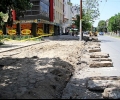 Започна вторият етап на ремонтите на тротоарната настилка на централния булевард в Стара Загора