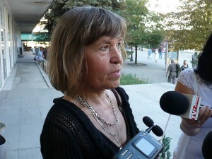 Позицията на протестиращите изрази председателката на инициативния им комитет Петранка Ризова