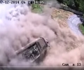 Видеоклип показа момента на жп катастрофата на гара Калояновец през юли 2014 година