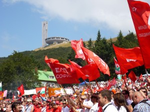 Buzludzha nacionalen sabor na levicata