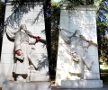 Млади антифашисти почистиха Паметника на Съветския воин в Стара Загора