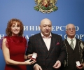Почетен медал за зам.-кмета на Стара Загора Красимира Чахова от министър Красен Кралев