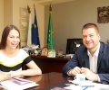 Ева Паунова (ГЕРБ/ЕНП) проведе работна среща с кмета на Стара Загора Живко Тодоров