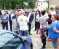 Кметът на Стара Загора Живко Тодоров и министър Ивелина Василева инспектираха ремонта на кв.
