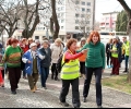 Заместник-кметът Красимира Чахова бе начело на участниците в осмомартенския поход 