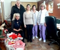 Депутатът Георги Гьоков и млади социалисти в мартенска акция