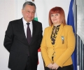 Областният управител Гергана Микова се срещна с посланика на Украйна Виталий Москаленко