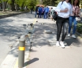 Джип БМВ катастрофира пред детска градина в Стара Загора, водачът избяга от местопроизшествието