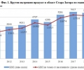 Брутен вътрешен продукт и брутна добавена стойност по икономически сектори в област Стара Загора през 2018 г.