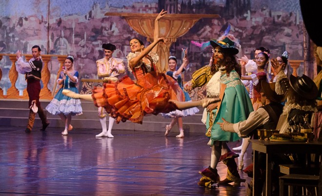 Примабалерината на Старозагорската опера Анелия Димитрова в "Дон Кихот"