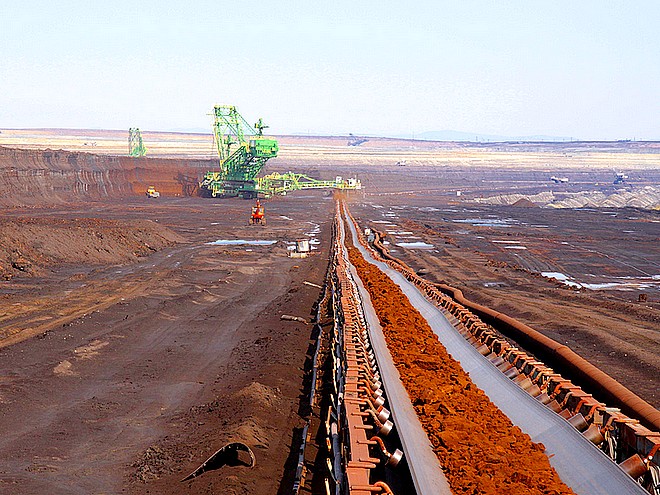 Транспорт на лигнитни въглища от рудниците на Мини Марица-изток до трите централи в минно-енергийния комплекс чрез ГТЛ