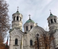 Вечерно богослужение на Неделя Сиропустна в Стара Загора с всички свещенослужители
