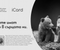 The Bear Card: дарителска карта в подкрепа на българските мечки от WWF България, iCard и Mastercard