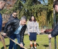 Коалиция ГЕРБ-СДС закри кампанията си в Стара Загора със засаждането на 32 дръвчета