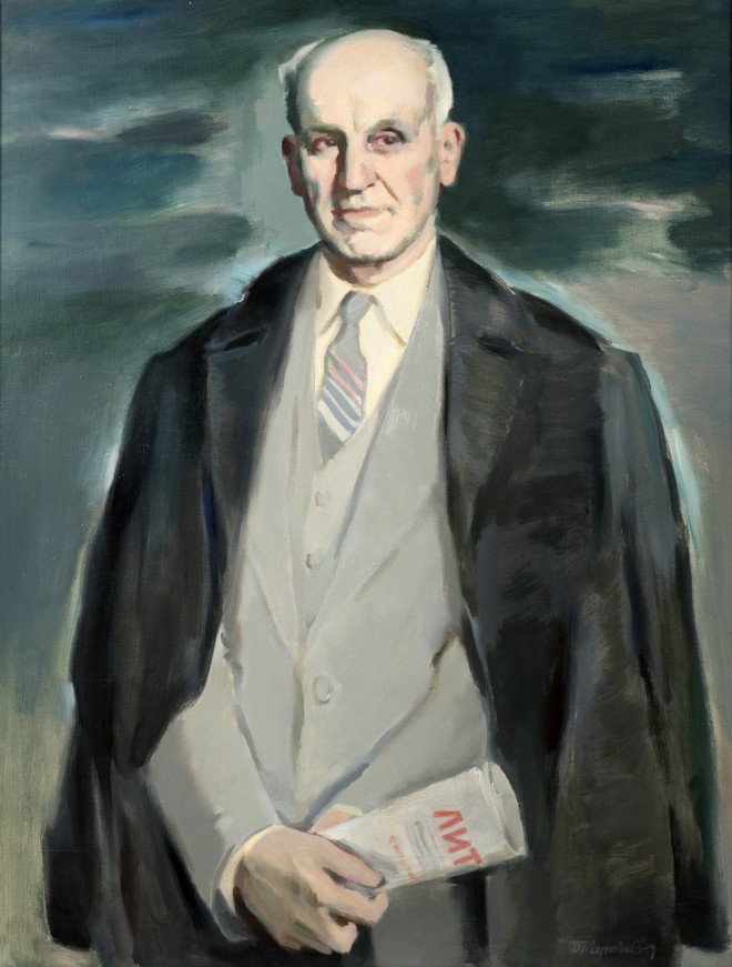 Димитър Караджов - "Портрет на Николай Лилиев", 1984 г.
