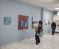 Творците от Международния пленер по живопис „Дружба“ наредиха изложба в зала „Байер“