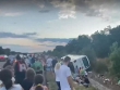 Сръбски автобус с деца катастрофира на АМ „Тракия“ в района на Стара Загора
