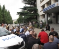 Служители на ОДМВР - Стара Загора отдадоха почит към загиналите полицаи Атанас Градев и Йордан Илиев