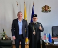 Митрополит Киприан се срещна с кмета на община Гурково Мариан Цонев