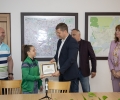 Кметът Живко Тодоров отличи с почетна грамота старозагорската спортистка Даяна Стойчева