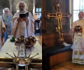 Осветиха новия кръст за камбанарията на храм „Св. Троица“