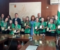 Кметът Живко Тодоров поздрави девойките от шампионския баскетболен тим на „Берое“