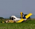 Разследват катастрофата със селскостопански самолет край с. Землен