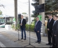 Отчетоха успешното завършване на проекта за доставката на 33-те нови електрически автобуса в Стара Загора