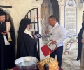 Митрополит Киприан награди кмета на Мъглиж д-р Душо Гавазов с орден „Св. ап. Карп“