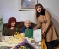 Кметът Живко Тодоров с поздрав за 100-годишната старозагорка баба Мина